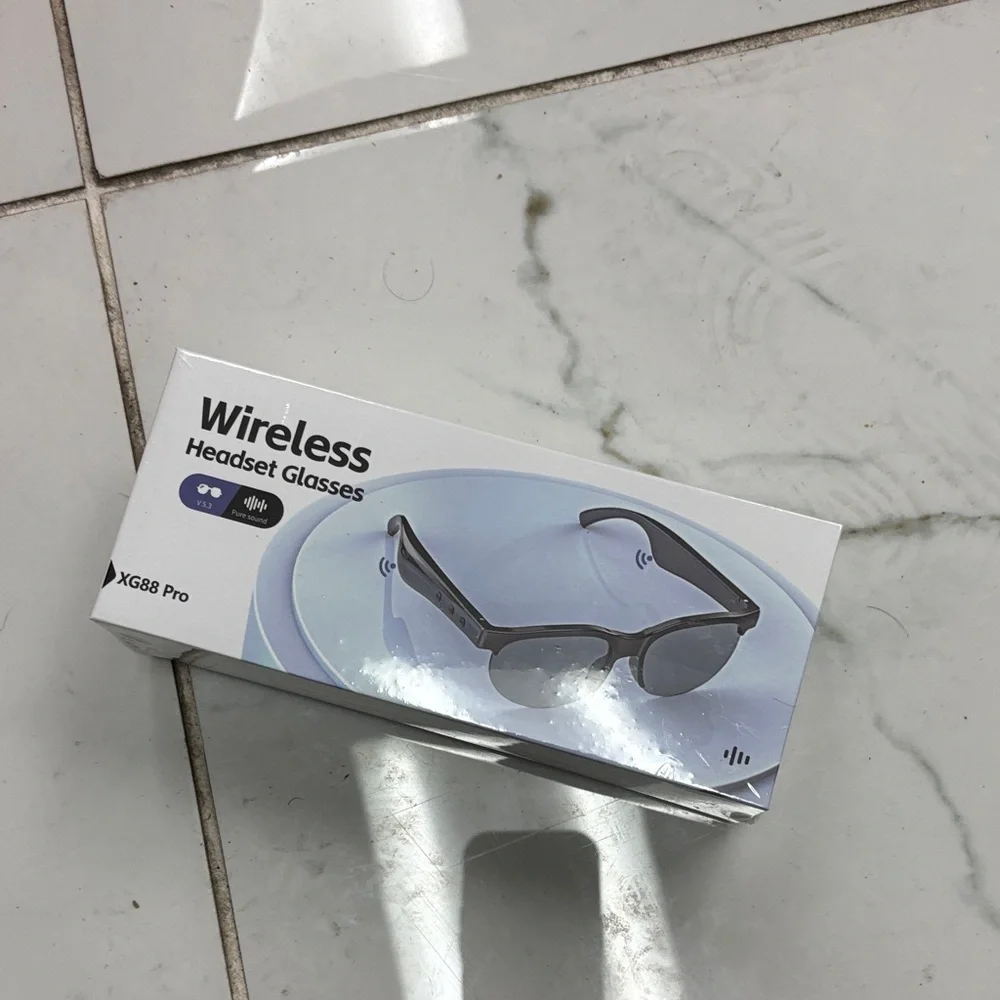 Wireless Audio Glasses - Black